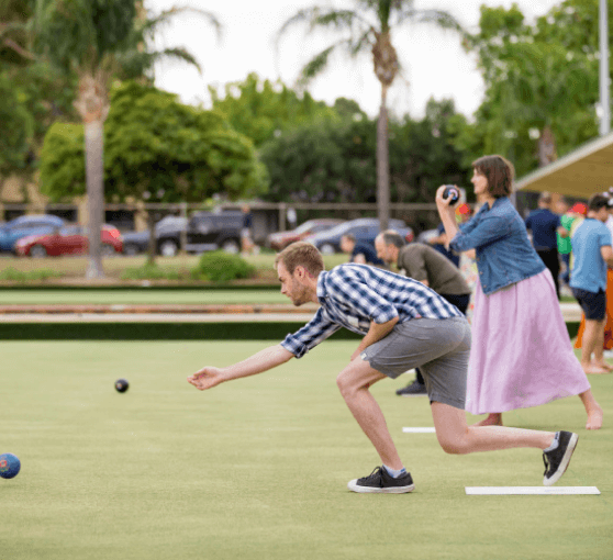 7 lanes available for bowling